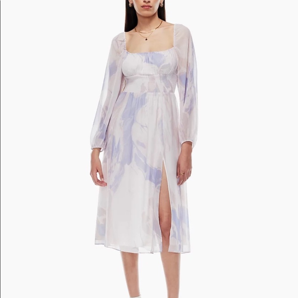 NWT Aritzia Wilfred Bella Slit Dress